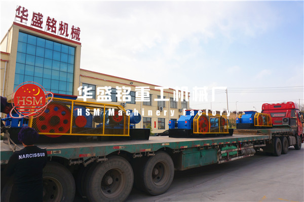 對輥破碎機發(fā)貨圖片